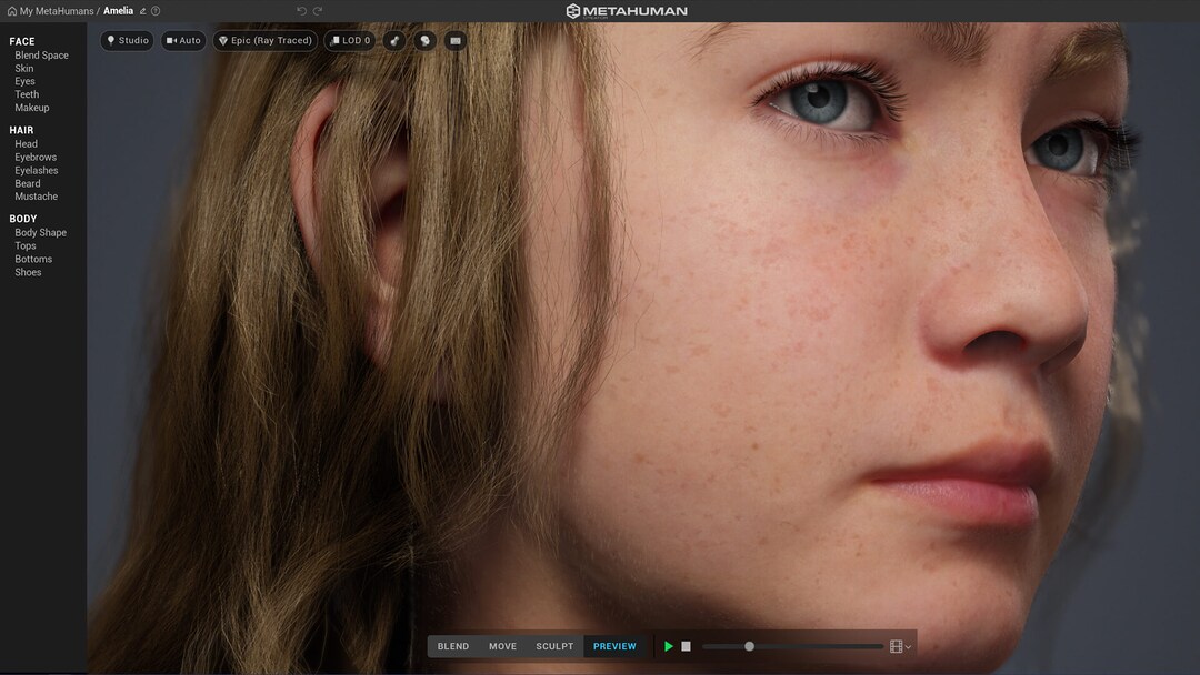 MetaHuman Creator